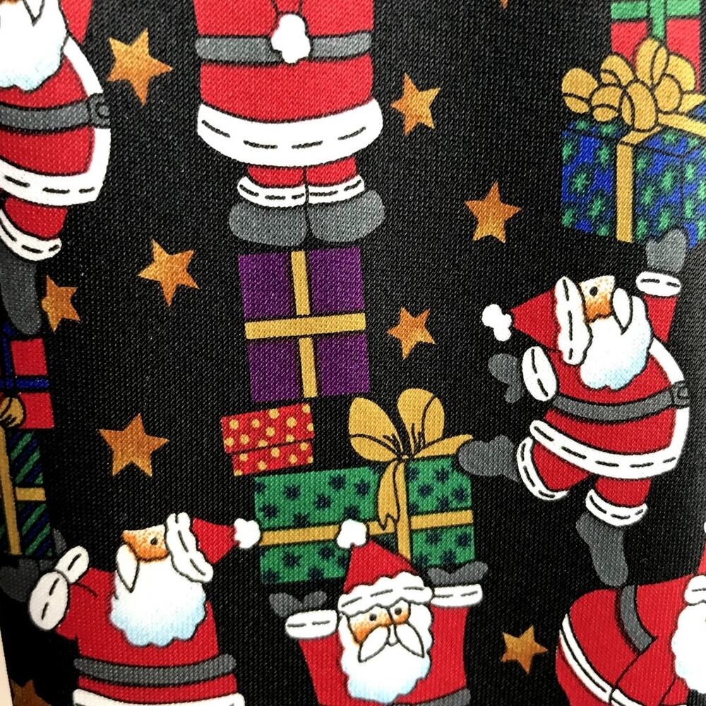 Rene Chagal Mens Christmas Santa Holiday Tie - Picture 5 of 6